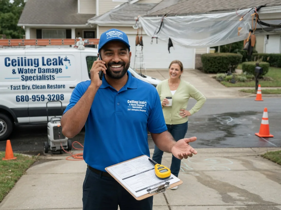 Ceiling Leak Cleanup Parkersburg, IL FAQs